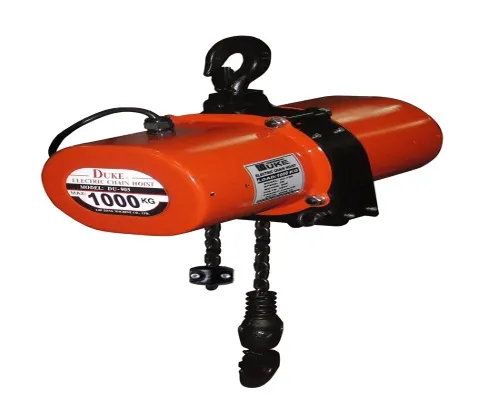 0,5 Ton 2 Hareketli Sabit Askılı Elektrikli Zincirli Vinç