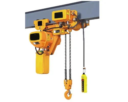 1 Ton 4 Hareketli Monoray Elektrikli Alçak Tavan Vinç