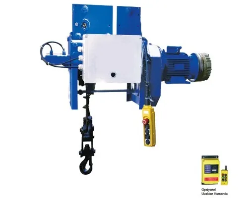 7,5 Ton 4 Hareketli Monoray Vinç