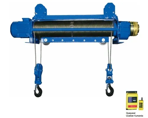 3,2 Ton 2 Hareketli Çift Tamburlu Vinç