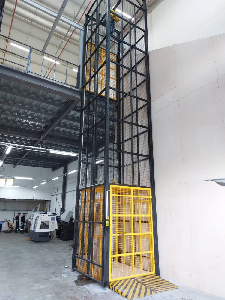 Bilecik Caraskal Yük Asansörü | Mermer, Seramik & Sanayi Tipi Lift İmalatı Proje Görseli 1