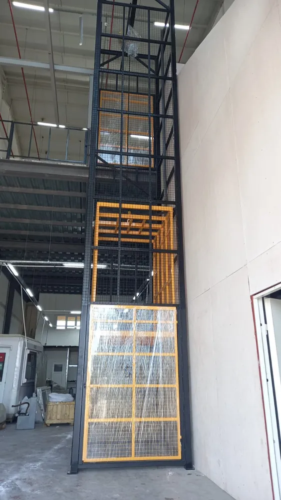 Bilecik Caraskal Yük Asansörü | Mermer, Seramik & Sanayi Tipi Lift İmalatı Proje Görseli 2